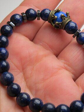 Lapis Beads Bracelet